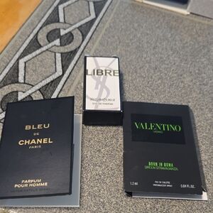 Chanel, YSL, Valentino Fragrance Set